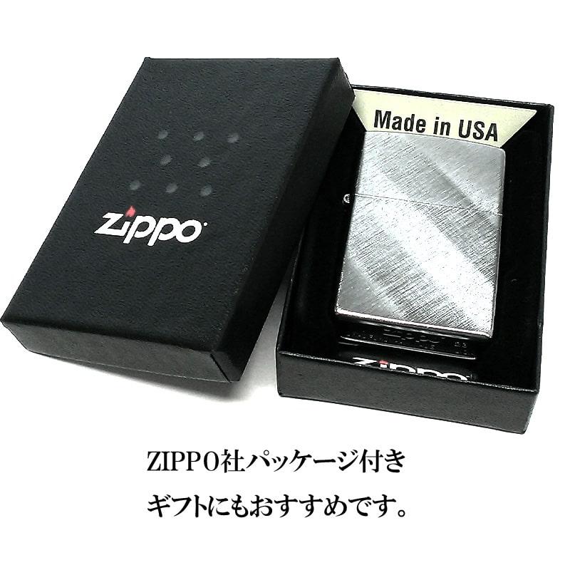 ZIPPO ダイアゴナル ウィーヴ ライター 綾織 ジッポ クローム 斜文織 ブラッシュ加工 かっこいい Diagonal Weave シルバー シンプル｜hayamipro｜05