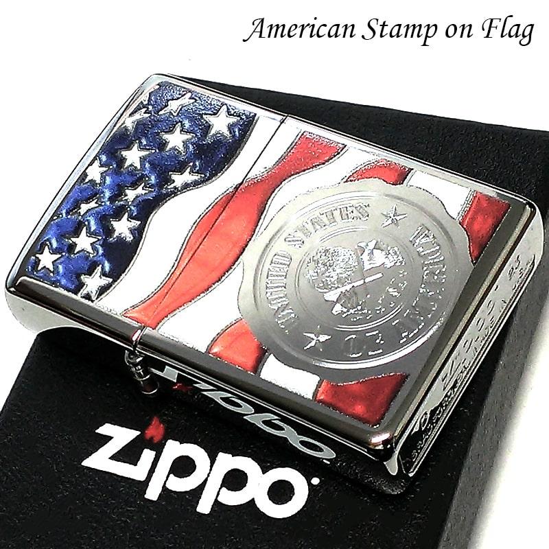 ZIPPO（ジッポー） アメリカ 国旗 ジッポライター USA 星条旗 星 ハイ