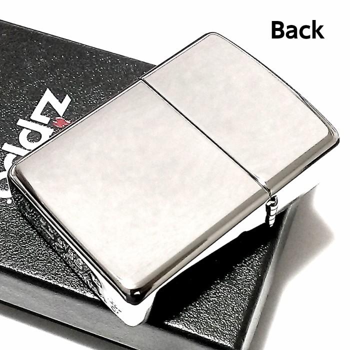 ZIPPO（ジッポー） アーマー 007 ジッポ ライター 鏡面シルバー 深彫り