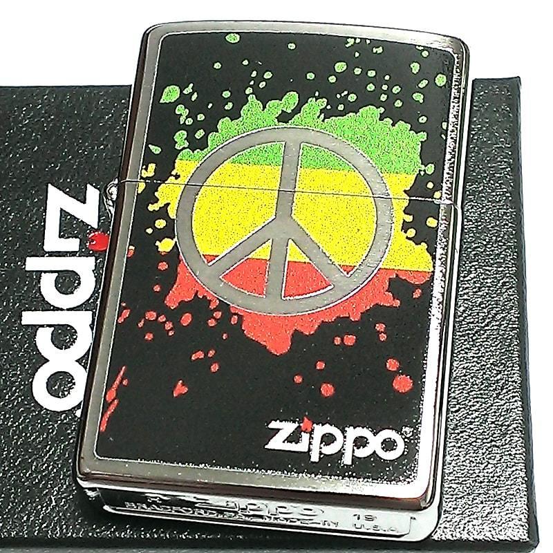 ZIPPO（ジッポー） ライター ピースマーク 平和 反戦 シンボル ジッポ
