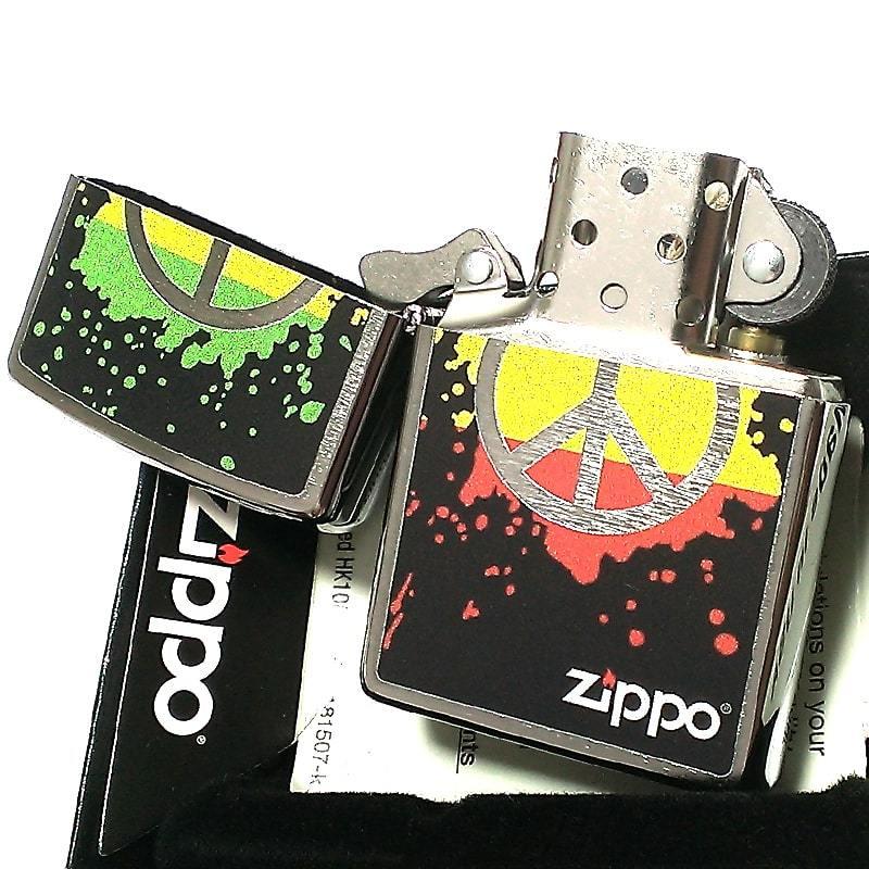 ZIPPO（ジッポー） ライター ピースマーク 平和 反戦 シンボル ジッポ