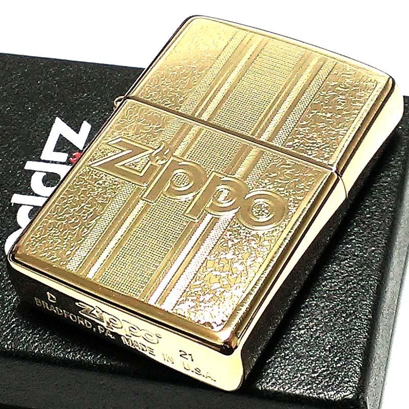 ZIPPO - ともし火 三鞭酒ゴールド ジッポロゴ 金貯蔵タンク 刻みつける かっこ良い 御膳上等 ゴールドインサイドユニット かっこいい メンズ オイルライター-喫煙具、ライター-ライター