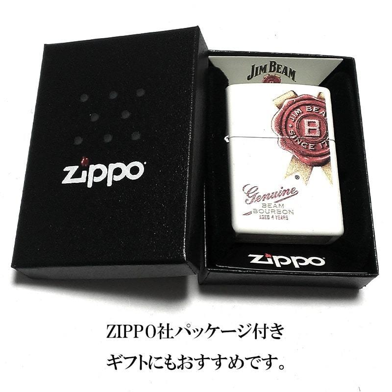 ZIPPO（ジッポー） ライター ジムビーム ジッポ ホワイト マット JIM 