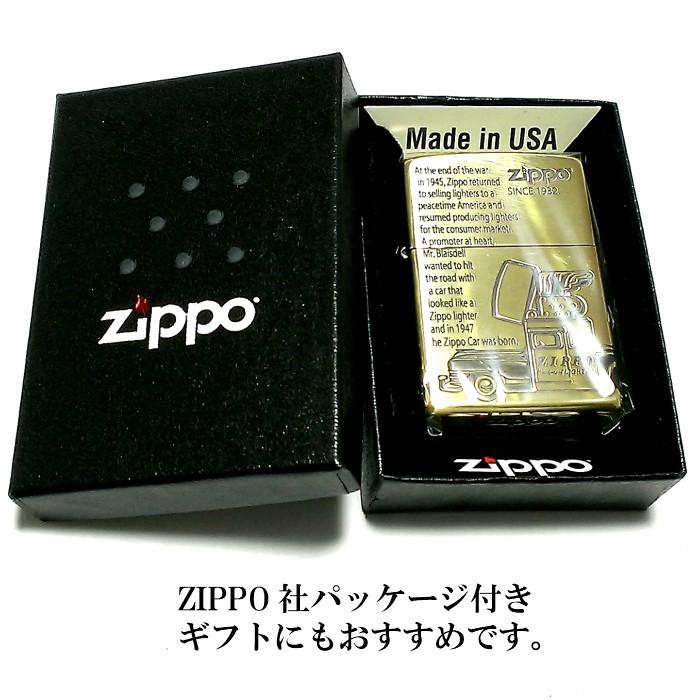 Zippo ライター ジッポーカー ２面加工 彫刻 ブラス燻し アンティークゴールド クラシック オールドデザイン かっこいい おしゃれ Zippocar 2bi Zcar Zippoタバコケース喫煙具のハヤミ 通販 Yahoo ショッピング