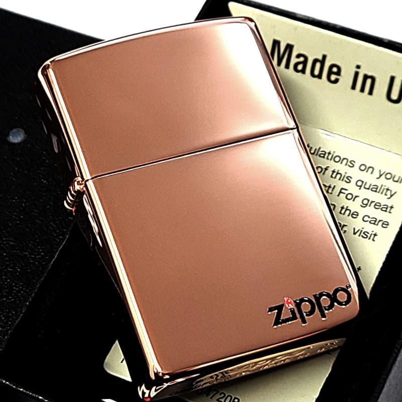 ZIPPO（ジッポー） ライター カッパー おしゃれ Copper Plate＆LOGO 銅
