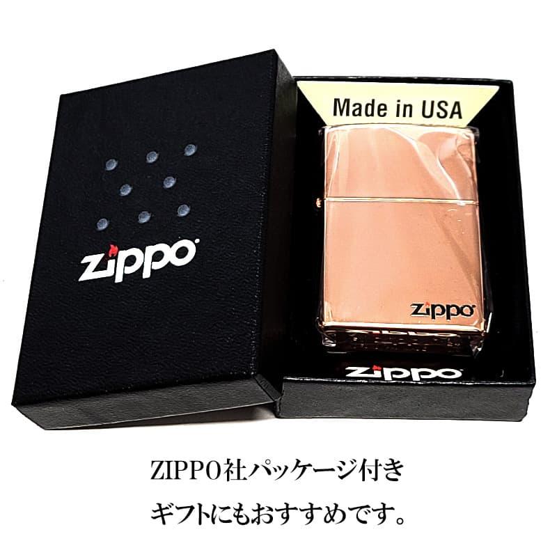 ZIPPO（ジッポー） ライター カッパー おしゃれ Copper Plate＆LOGO 銅