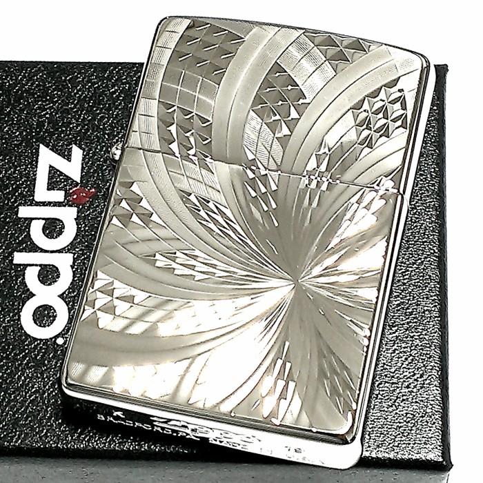 ZIPPO（ジッポー） ライター ダイヤモンドカット スパイラル ジッポ