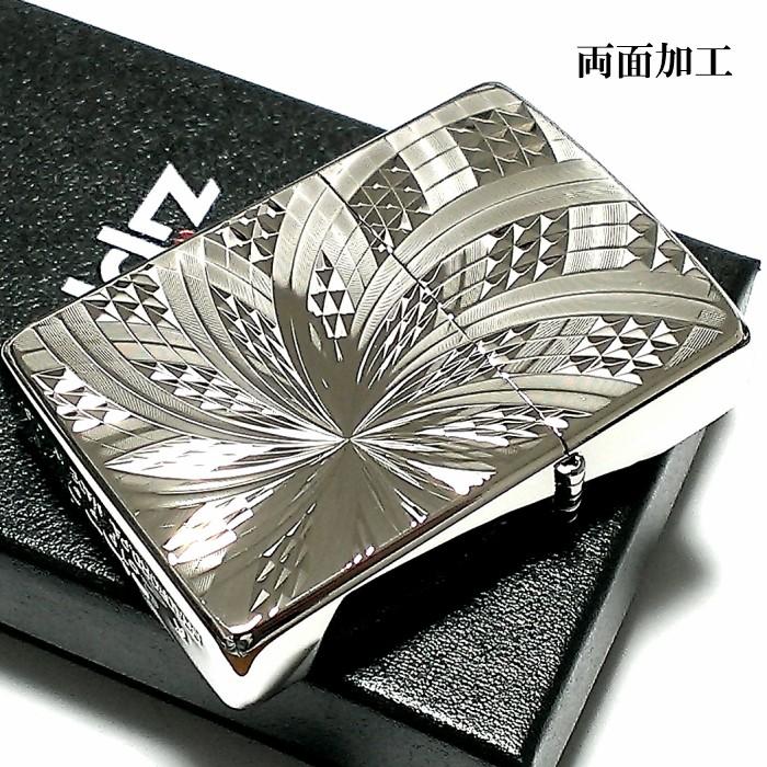 ZIPPO（ジッポー） ライター ダイヤモンドカット スパイラル ジッポ