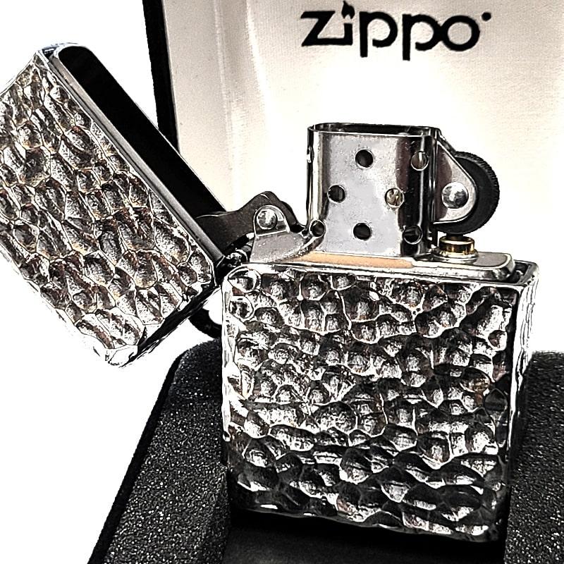 ZIPPO（ジッポー） ライター メタルジャケット ハンマートーン 超重厚