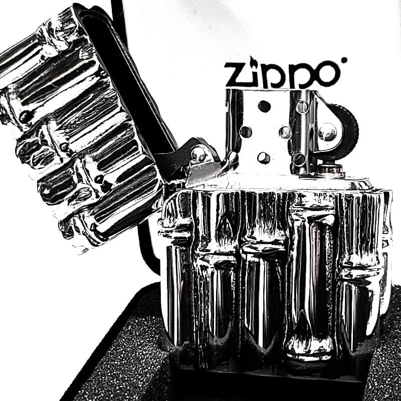 ZIPPO（ジッポー） ライター 超重厚 バンブー フルメタルジャケット 