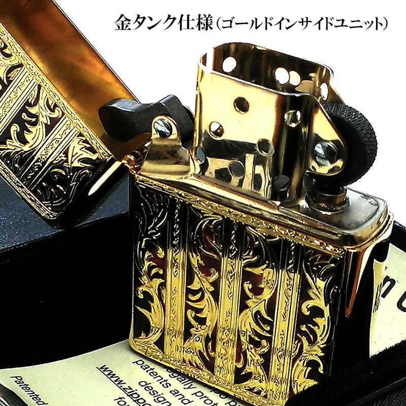 ZIPPO（ジッポー） ライター マーブル アラベスク ジッポ ゴールド 金