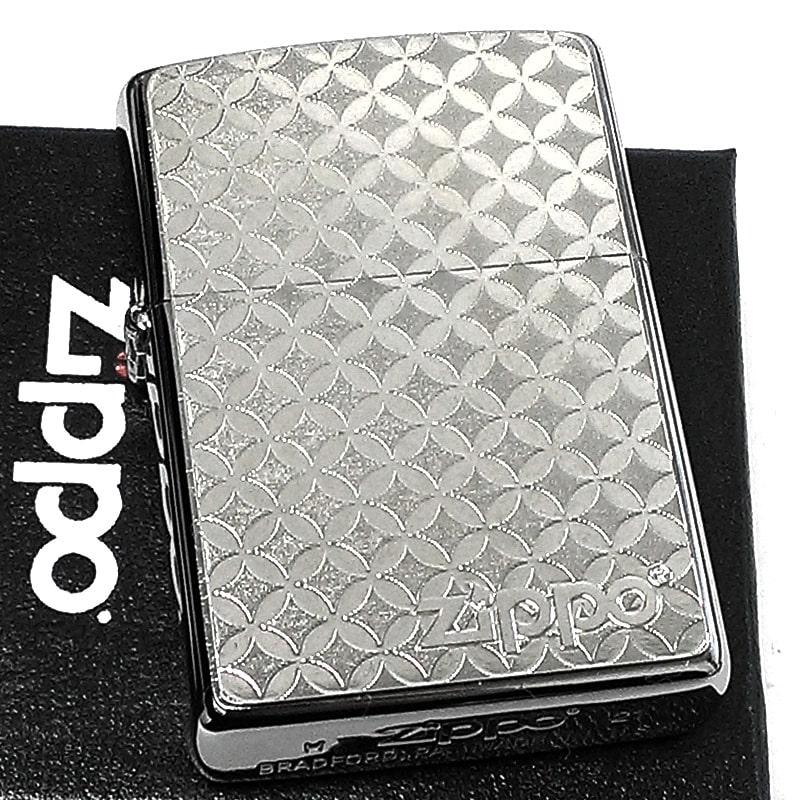 ZIPPO（ジッポー） ライター 七宝 メタルプレート 細密エッチング 