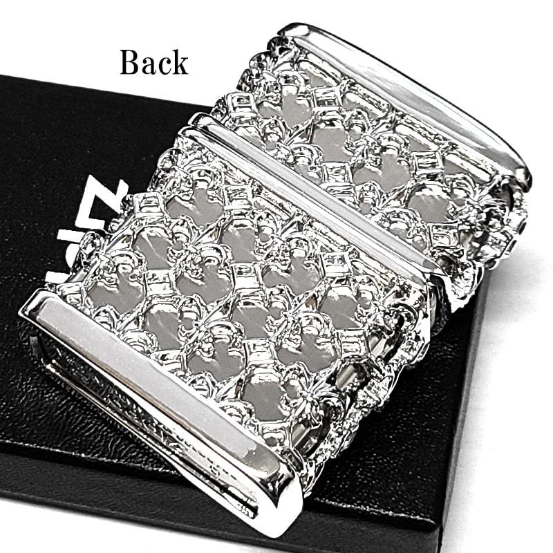 ZIPPO（ジッポー） ライター メタルジャケット ニッケル鏡面仕上げ 