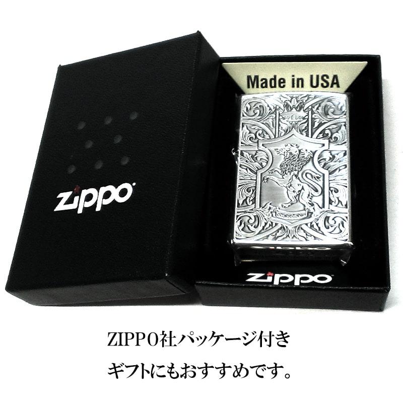 ZIPPO（ジッポー） ライター ケルベロス 紋章 クレスト ジッポ