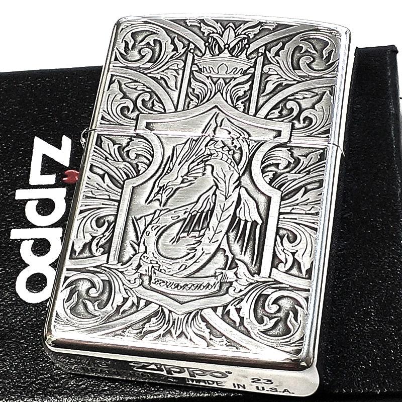 ZIPPO（ジッポー） ライター リヴァイアサン 彫刻 紋章 ジッポ 両面