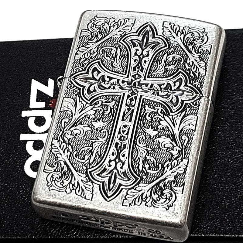 ZIPPO（ジッポー） ライター クロス ジッポ アラベスク シルバー