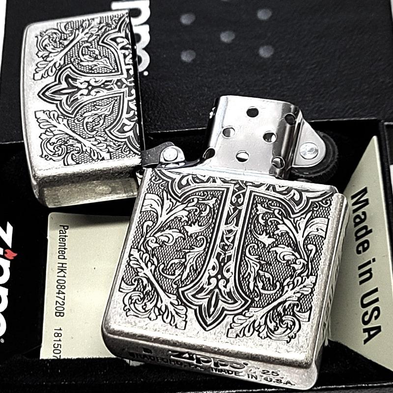 ZIPPO（ジッポー） ライター クロス ジッポ アラベスク シルバー