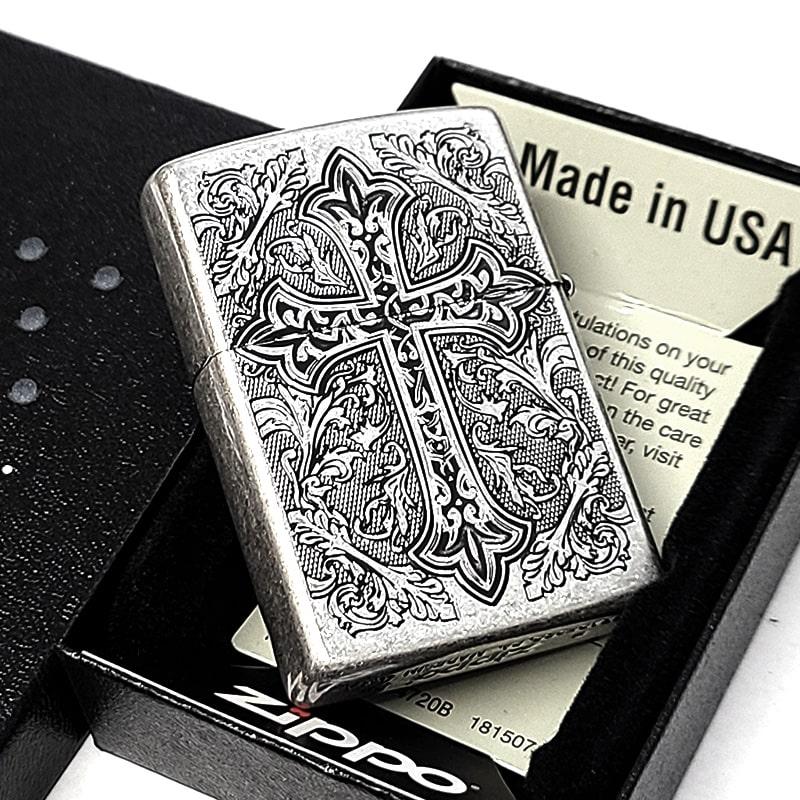ZIPPO（ジッポー） ライター クロス ジッポ アラベスク シルバー