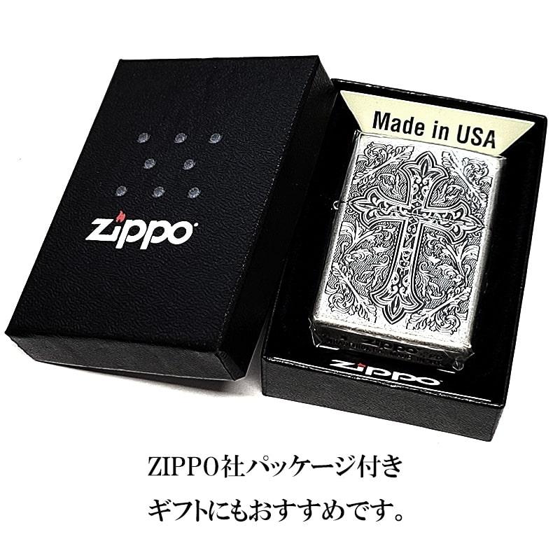 ZIPPO（ジッポー） ライター クロス ジッポ アラベスク シルバー