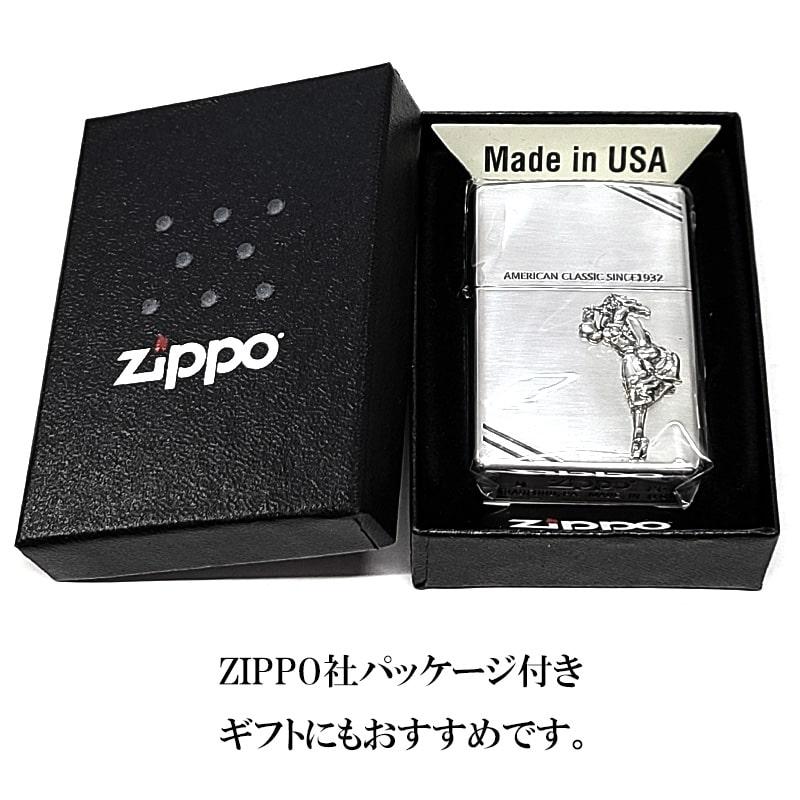 ZIPPO（ジッポー） ウィンディ 立体メタル シルバー ジッポ ライター