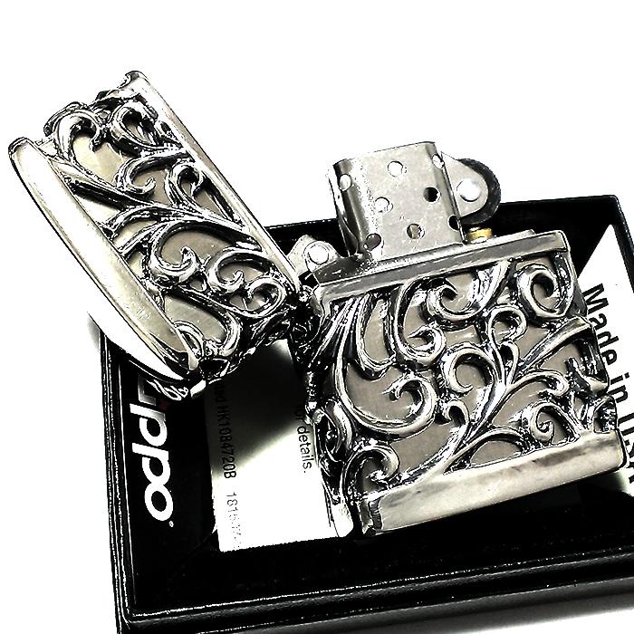ZIPPO（ジッポー） ライター メタルジャケット 超重厚 デビル シルバー