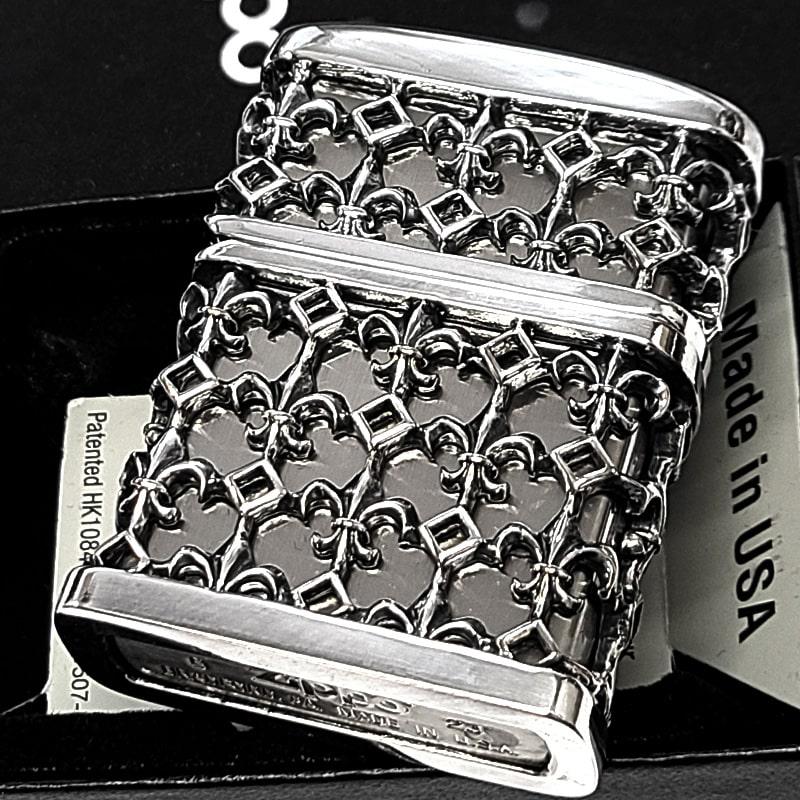 ZIPPO（ジッポー） メタルジャケット シルバーイブシ ジッポ ライター
