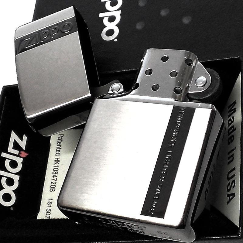 ZIPPO（ジッポー） ZIPPOライター シンプル ジッポ 縦ライン入り