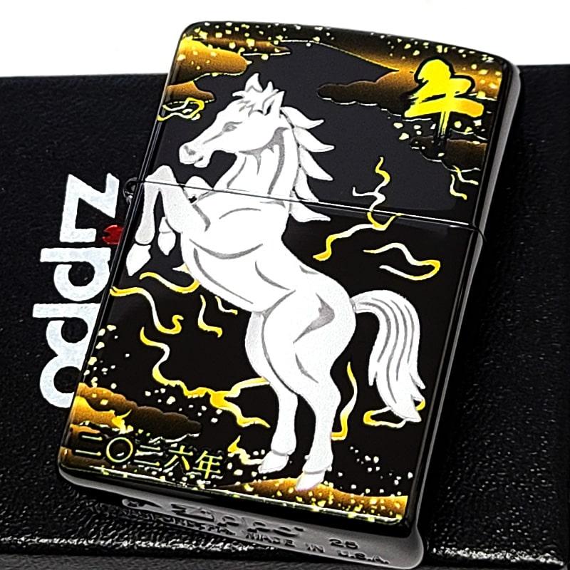 ZIPPO（ジッポー） 午 干支 2026年 金タンク ジッポ ライター 令和8年