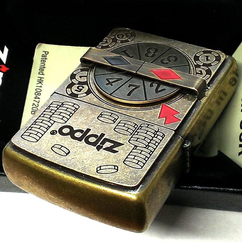 ZIPPO（ジッポー） ルーレット 回転メタル ジッポ ライター ユーズド