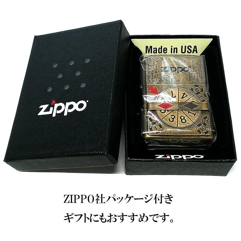 ZIPPO（ジッポー） ルーレット 回転メタル ジッポ ライター ユーズド