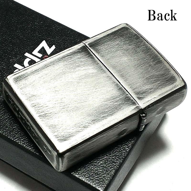 ZIPPO ライター ユーズドフィニッシュ ALONE スカル かわいい ジッポ 