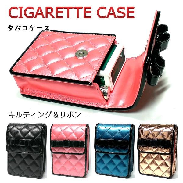 シガレットケース 可愛い タバコケース レディース キルティング リボン タバコポーチ かわいい 女性 ロング対応 たばこ入れ ライタースペース有り 3 Zippoタバコケース喫煙具のハヤミ 通販 Yahoo ショッピング