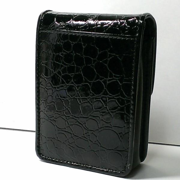 シガレットケース レディース ロング タバコケース エナメルクロコ