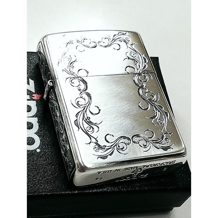 ZIPPO アーマー ジッポ ライター アラベスク 5面彫刻 アンティーク 