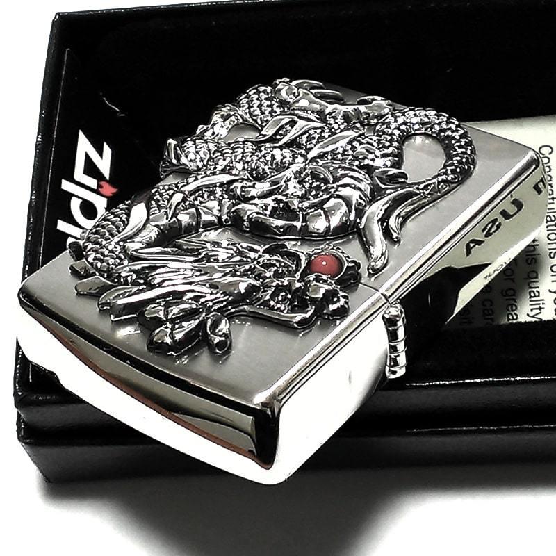 ZIPPO（ジッポー） ライター かっこいい ジッポ 和柄 龍 ドラゴン