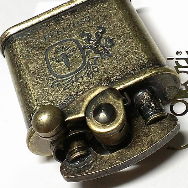 オイルライター Colibri コリブリ アンティークゴールド レトロ ブラス 