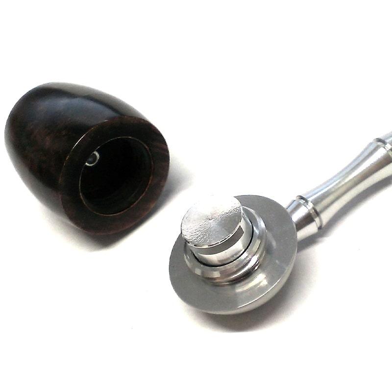 パイプ 喫煙具 カピート メタルエッグ ショートスモーク シルバー