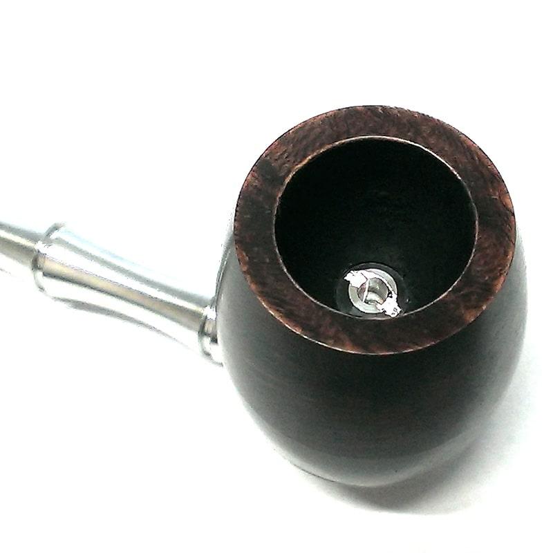 パイプ 喫煙具 カピート メタルエッグ ショートスモーク シルバー