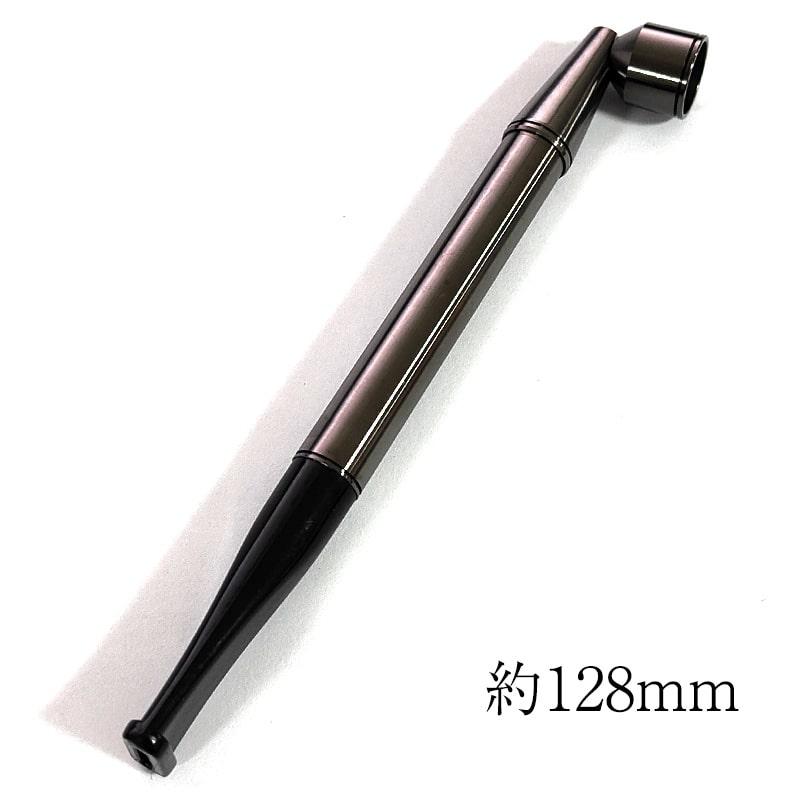 黒蜘蛛煙管 喫煙具 分解可能 きせる 6ミリ スリムフィルター ブラック