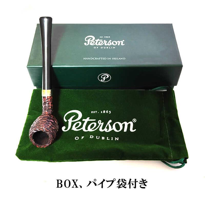 パイプ 喫煙具 ピーターソン ジュニア ベルジック フィッシュテール ラ