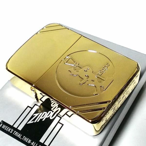 レプリカ ZIPPO ジッポー 1941復刻 酔っ払いおじさん ゴールド