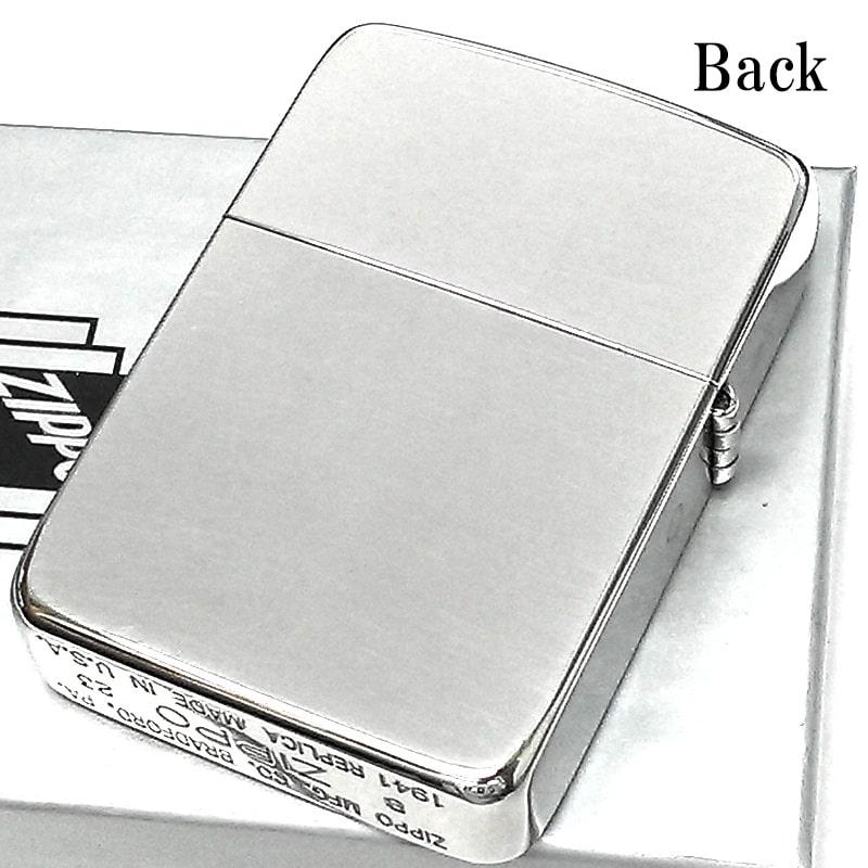 ZIPPO（ジッポー） ライター ニッケルミラー 1941 復刻レプリカ