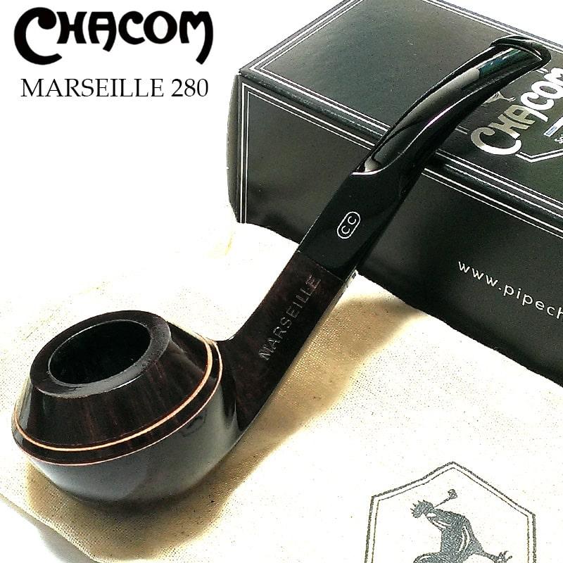 K354　CHACOM PRESTIGE CC　280　 パイプ 中古 フランス製　木製　ヴィンテージ　喫煙具 パイプ 喫煙具 シャコム マルセイユ 280 ローデシアンベント CHACOM