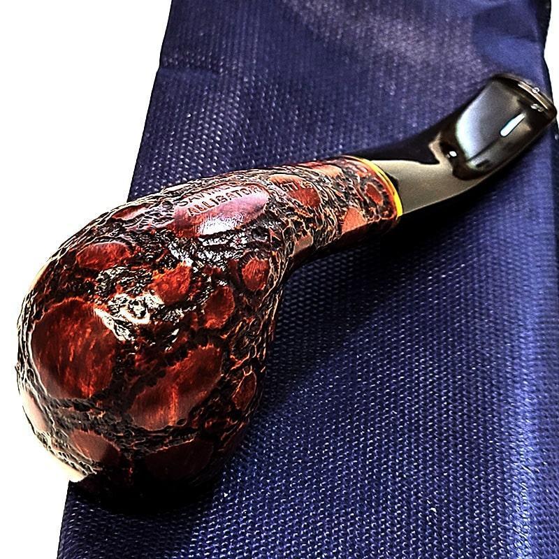 パイプ SAVINELLI アリゲーター 677 おしゃれ ブラウン イタリア製 