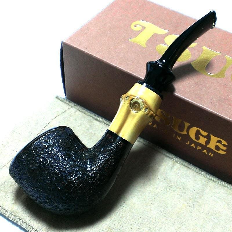 パイプ 喫煙具 TSUGE サンドブラスト 根竹 ツゲ バンブー 9mm おしゃれ
