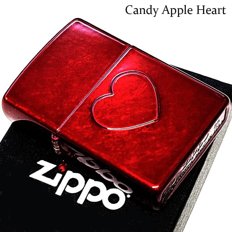 ZIPPO（ジッポー） キャンディアップルレッド ハート おしゃれ