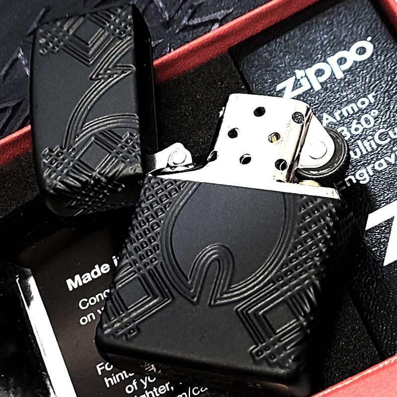 値下げ終了 ガンクラフト GAN CRAFT ZIPPO マットブラック ZIPPO（ジッポー） ライター ジッポロゴ メタル マットブラック 艶消し