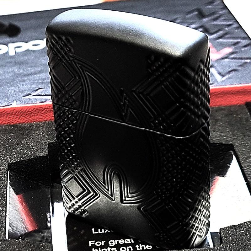 ZIPPO（ジッポー） アーマー マットブラックLIMITED 360°マルチカット
