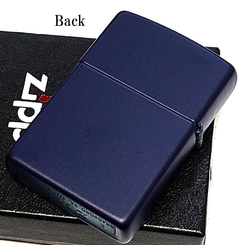 ZIPPO プレイボーイ ラビットヘッド PLAYBOY ロゴ ジッポ ライター 可愛い ネイビーマット ネオン 艶消し おしゃれ ウサギ メンズの画像
