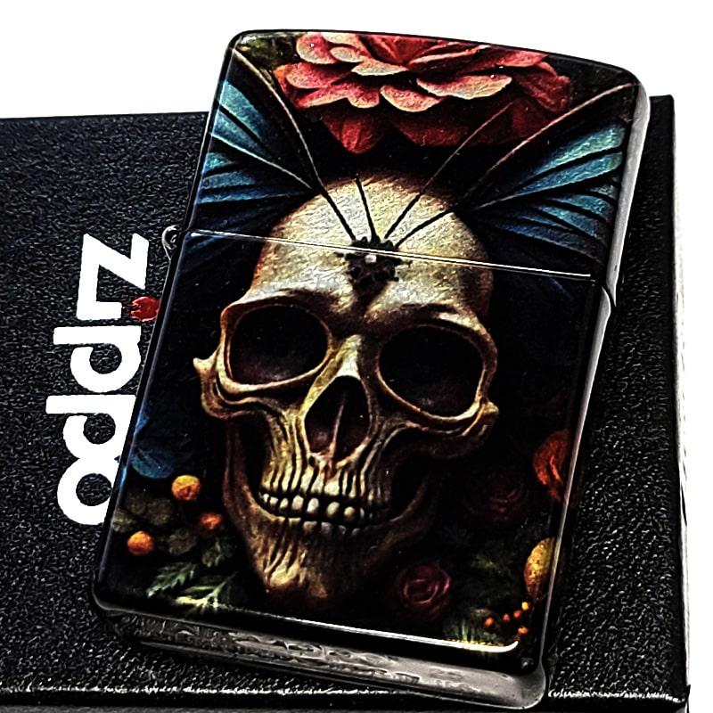ZIPPO（ジッポー） ライター スカル 540°カラープロセス クリア